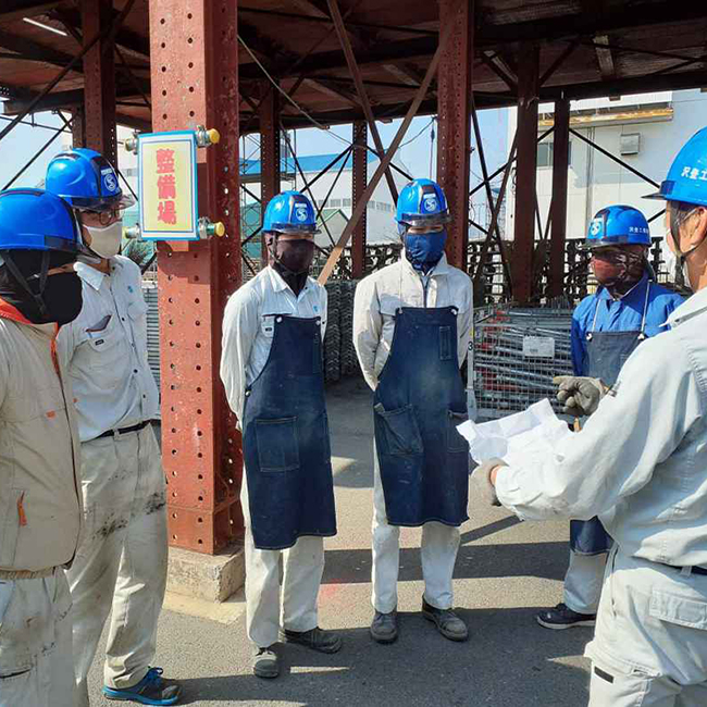 栃木県小山市の軽仮設機材